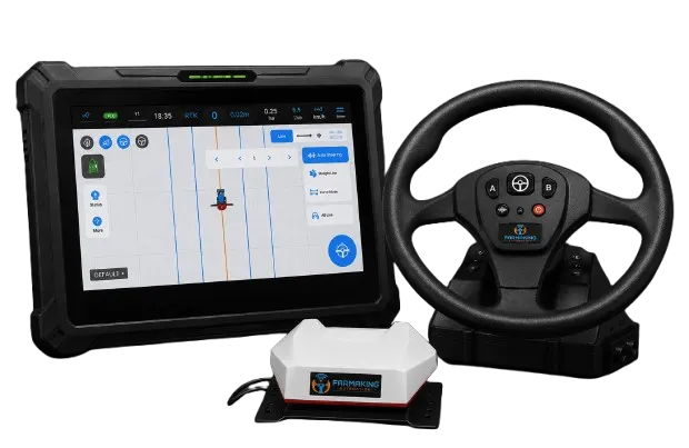 FarmaKing MAX-100 Tractor GPS Auto Steering System India